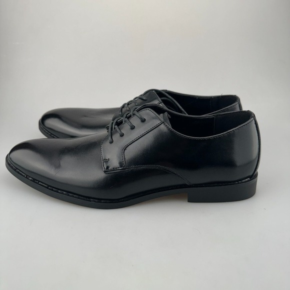 Calvin Klein Dress Shoes Size 10 US Black \'Maxler\' cmaxler-M Faux Leather NWD main image 6
